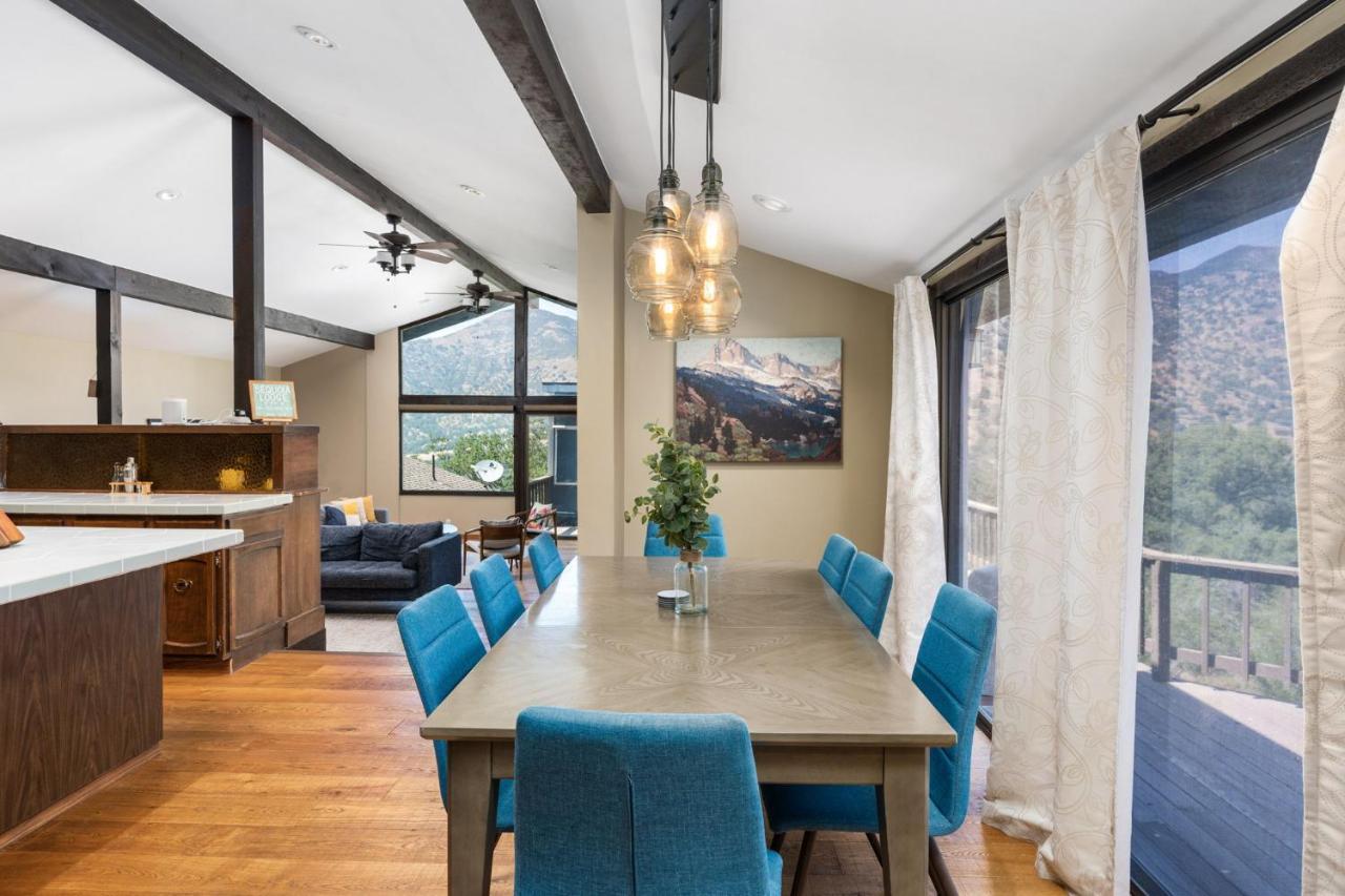 Mountain View, Hot Tub, Open Kitchen, 10M To Sequoia Villa Three Rivers Buitenkant foto