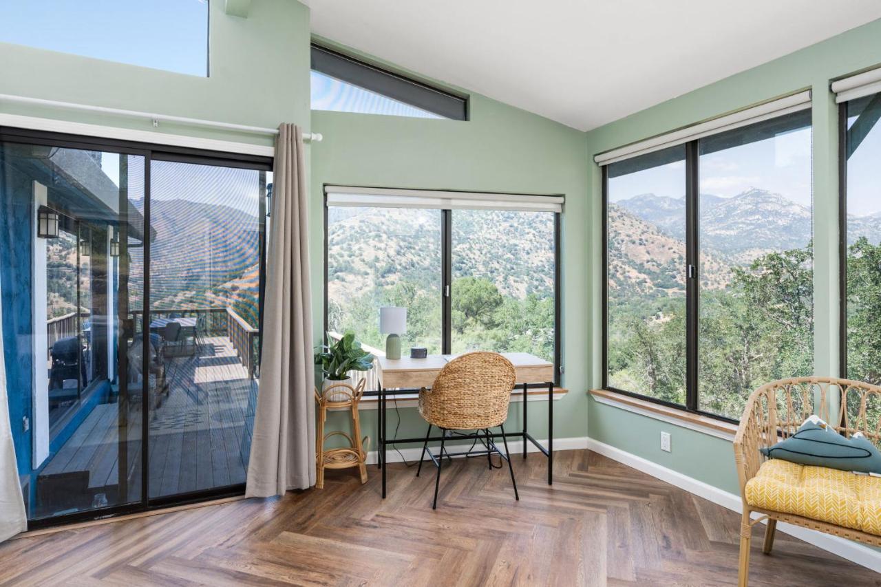 Mountain View, Hot Tub, Open Kitchen, 10M To Sequoia Villa Three Rivers Buitenkant foto